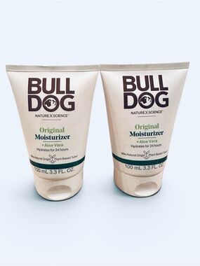 Bulldog Original Moisturizer with Aloe Vera - Cream
